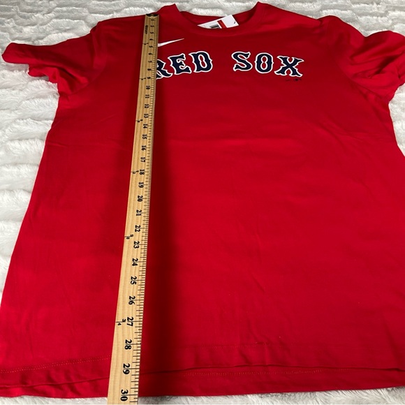 Nike Boston Red Sox’s Men’s Large Red Trevor Story #10 Short Sleeve T-Shirt NWT - Picture 7 of 8